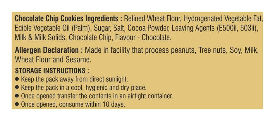 Karachi Bakery Chocolate Chip Cookies